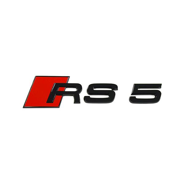 アウディ 本国純正 リア エンブレム ブラック RS5 F5