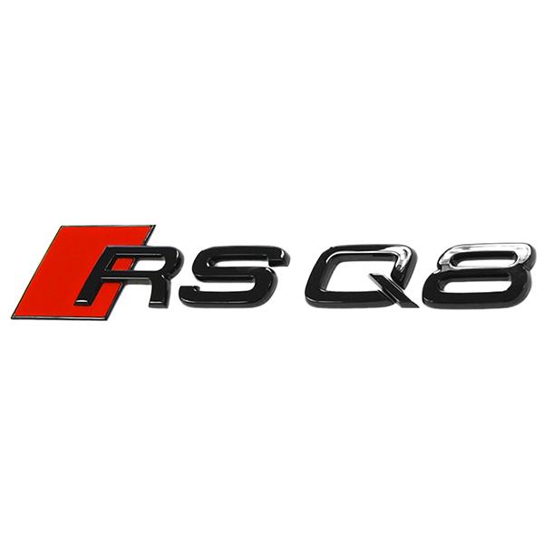 アウディ 本国純正 リア エンブレム ブラック RSQ8 F1