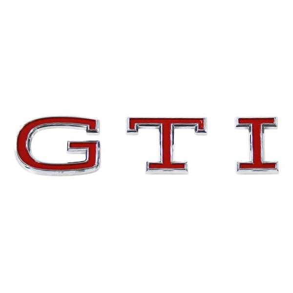 VW純正 GTIロゴ リア  エンブレム 5H0853687FJZQ フォルクスワーゲン ゴルフ8 ...