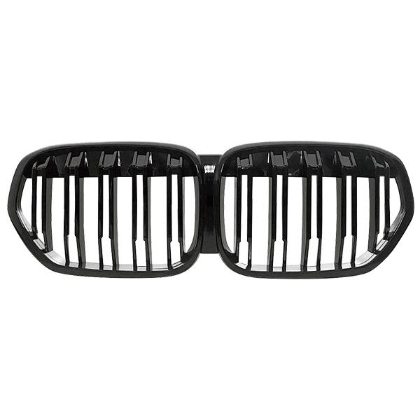 BMW X1 F48 2019年〜2023年 R.A.C Mルック ツインフィン グリル グロスブラ...