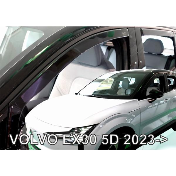 ボルボ EX30 2E SUV 2023年〜 HEKO ドアバイザー フロント&amp;リア用