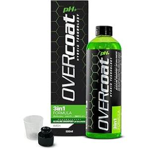 OVERcoat オーバーコート pH+ ピーエッチ プラス アルカリ性カーシャンプー 500ml ...