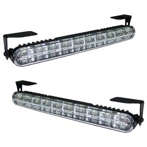 R.A.C 汎用品 後付け 20-LED デイライト ホワイト発光 オート