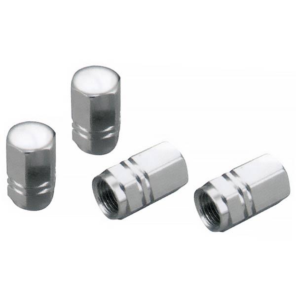 R.A.C 車用 エアー バルブ キャップ アルミ製 4個入り 500748