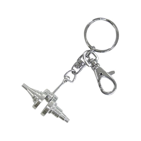 クリスマスツリーの装飾に！！ 男の子に人気の自動車パーツのキーホルダー R.A.C キーホルダー ハ...