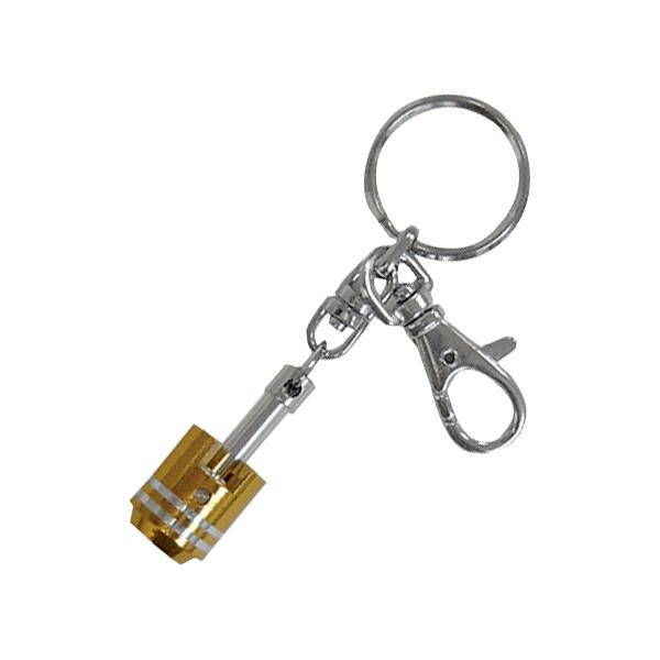 クリスマスツリーの装飾に！！ 男の子に人気の自動車パーツのキーホルダー R.A.C キーホルダー ピ...