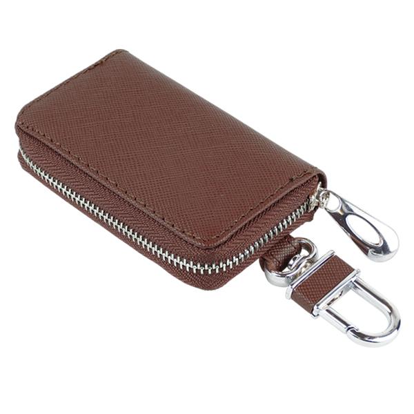 R.A.C スマート キー ケース ブラウン 1個入り ※ AirTagも収納可能