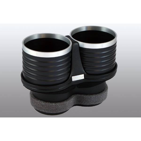 フィアット 500 2008年〜2016年 ALCABO アルカボ ドリンクホルダー ブラック/リン...