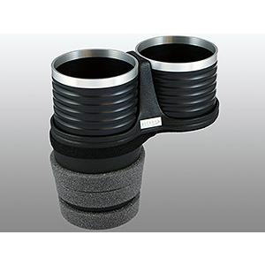 フィアット 500X 2015年〜2024年 ALCABO アルカボ ドリンクホルダー ブラック/リ...