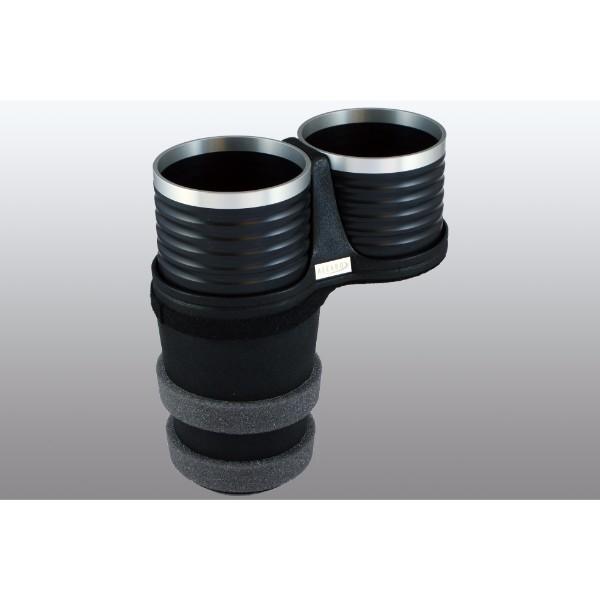 レクサス LS 2006年〜2012年 ALCABO アルカボ ドリンクホルダー ブラック/リングカ...