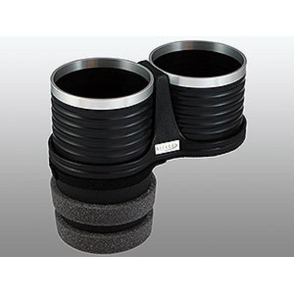 トヨタ GRヤリス/ヤリス 2020年〜 ALCABO アルカボ ドリンクホルダー ブラック/リング...