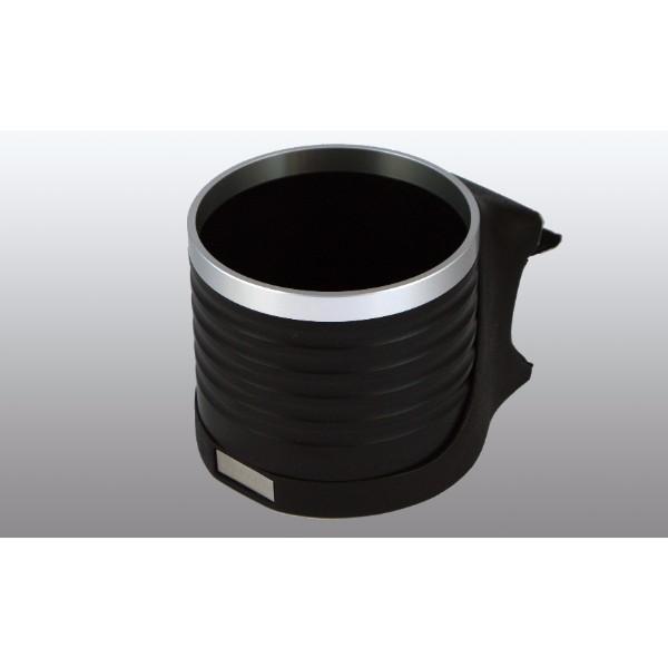 トヨタ クラウン 2008年〜2012年 ALCABO アルカボ ドリンクホルダー ブラック/リング...