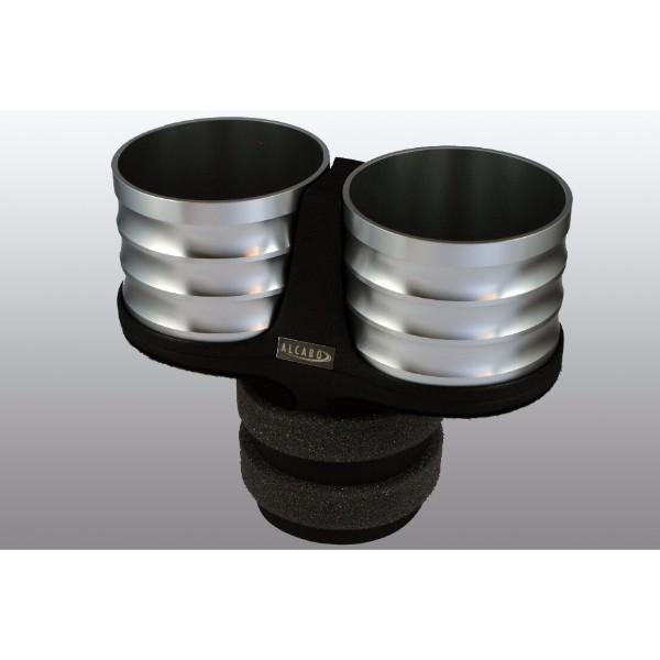 トヨタ プリウスα 2011年〜2021年 ALCABO アルカボ ドリンクホルダー シルバーカップ...