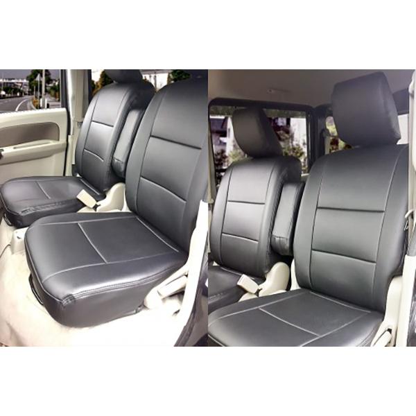 スズキ エブリイバン DA17V (H.27/2〜) Azur アズール フロントシートカバー