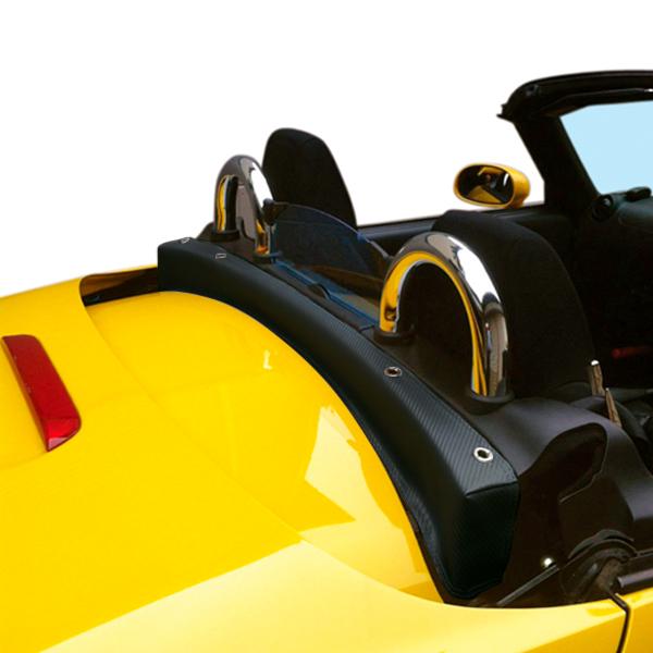 ダイハツ コペン L880K ジーベース バックボードカバー リング有り ブラックカーボン