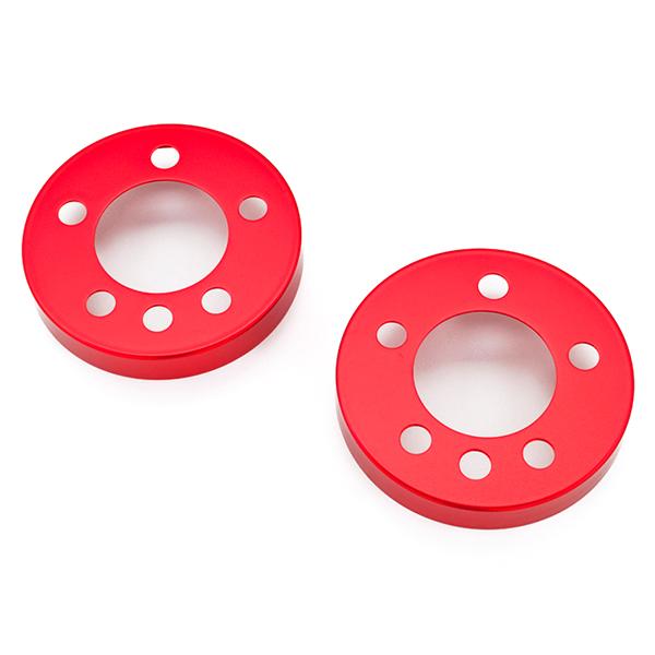 フォルクスワーゲン ポロ AWCHZ 2018/03- Fire storm アルミハブカバー フロ...