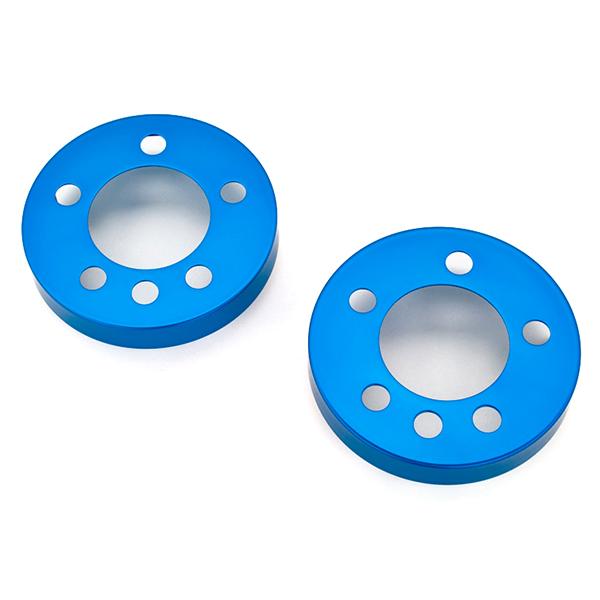 フォルクスワーゲン ポロ AWCHZ 2018/03- Fire storm アルミハブカバー フロ...