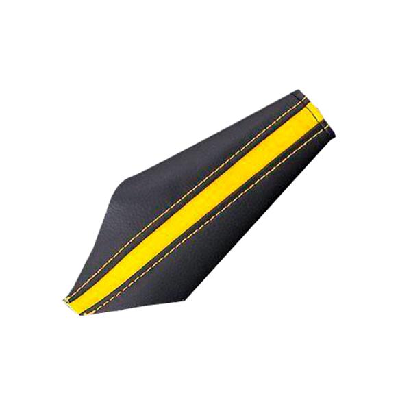 ダイハツ コペン LA400K ジーベース サイドブレーキブーツ ブラックレザー/イエロー