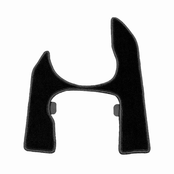 スズキ アルト・ワークス HA36S 5MT車専用 ジーベース フロントセンターマット ブラック/ブ...