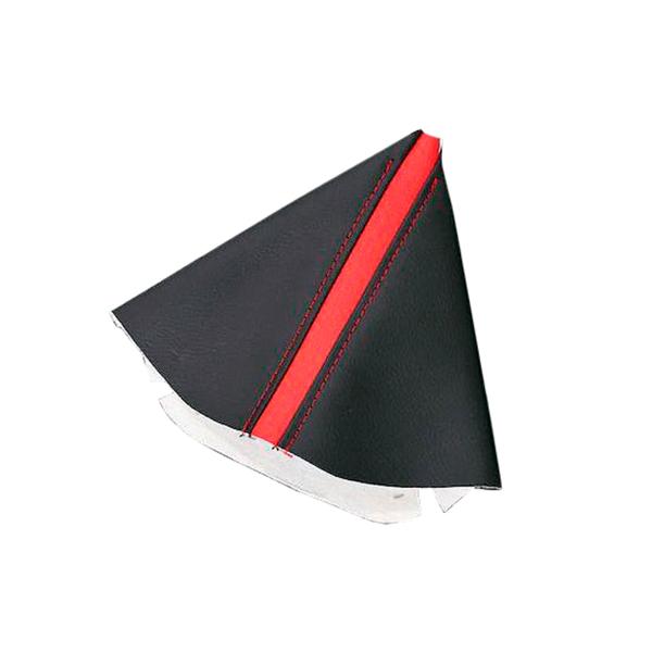 ダイハツ コペン LA400K マニュアル車用 ジーベース シフトブーツ ブラックレザー/レッド