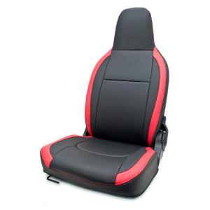 ダイハツ ハイゼットジャンボ S500P/S510P 後期モデル(2022/01〜) ジーベース デザインシートカバー ブラック×レッド｜react