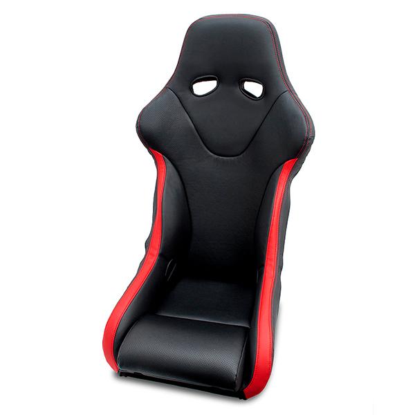 ジェイド レカロシート専用 スタイリッシュシートカバー RECAROシート RS-GE用 ブラック×...