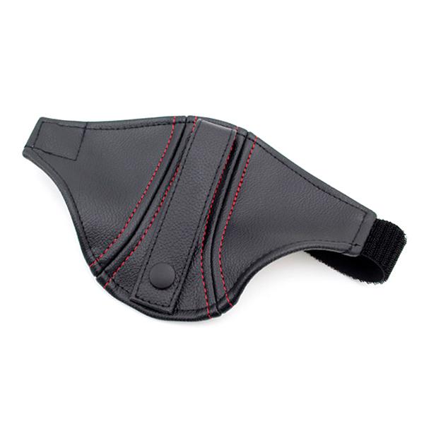 ジェイド  シートベルトガイド ブラック/レッド ステッチ