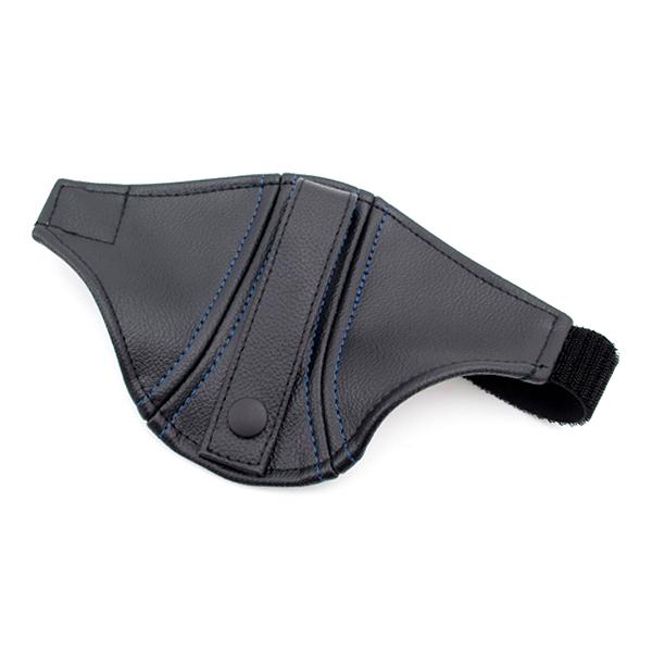 ジェイド  シートベルトガイド ブラック/ブルー ステッチ