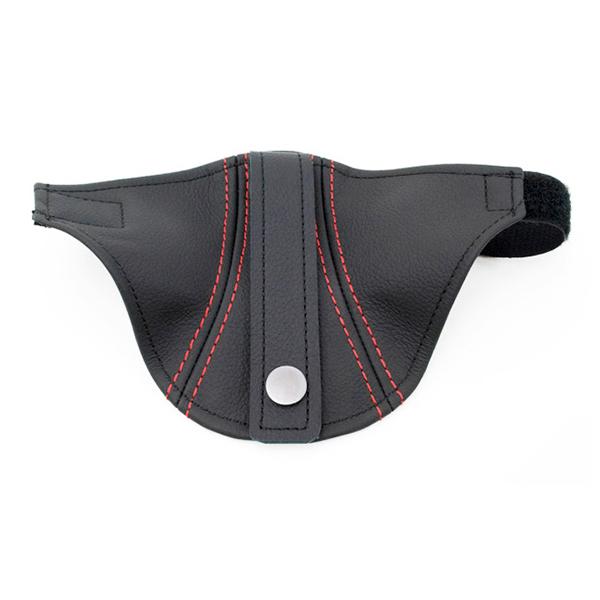 ジェイド  本革シートベルトガイド ナチュラル/レッド ステッチ