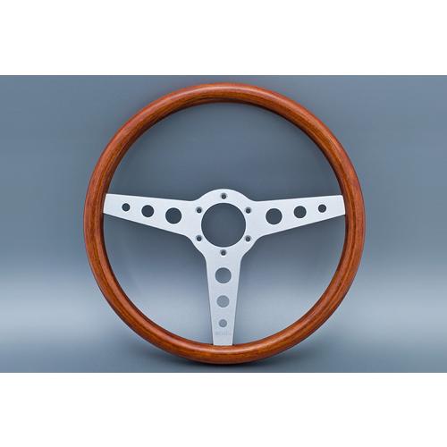 MONZA モンツァ ステアリング モンツァ1 外径35φ グリップ径約約24mm ブラウンウッド