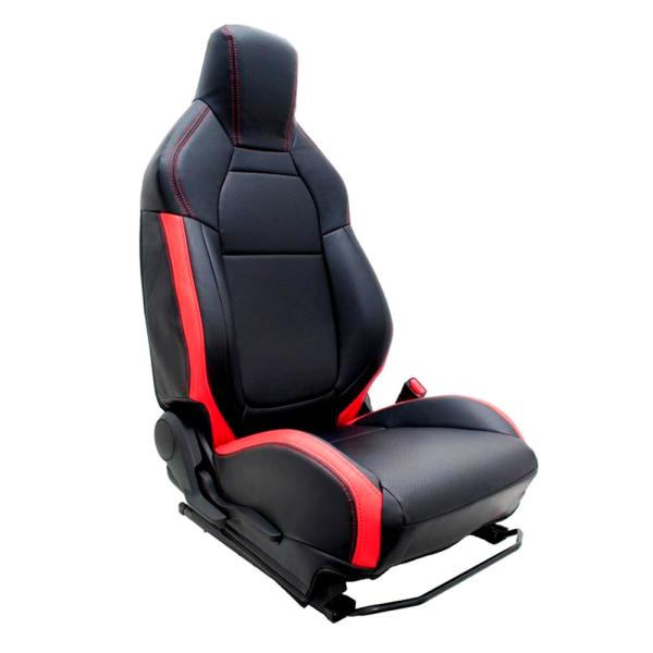 Moment スポルティボシートカバー ブラック×レッド スズキ スイフトスポーツ ZC33S 全車