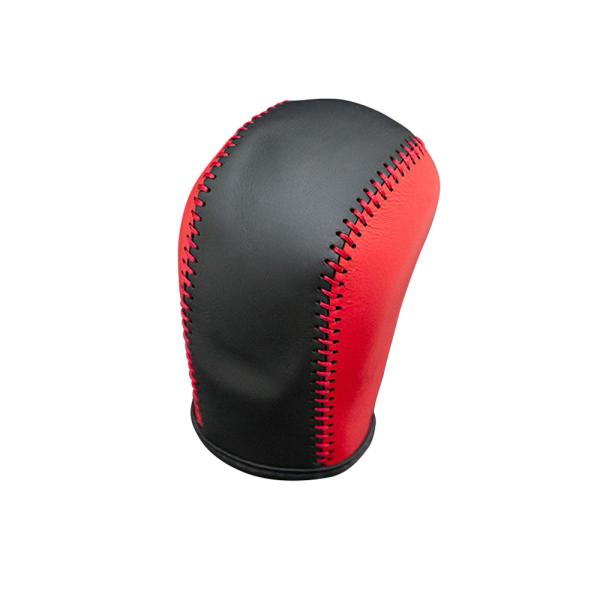 Moment スポルティボシフトノブカバー スタンダード ブラック×レッド スズキ スイフトスポーツ...