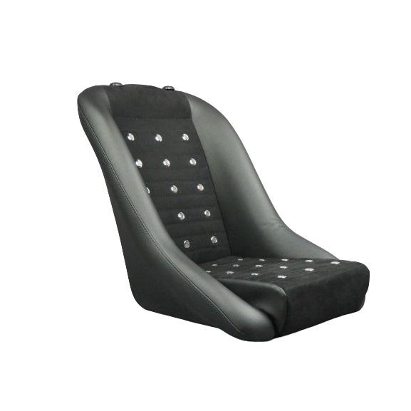 ローバックシート ブラック ※ヘッドレスト付属 1脚(1pcs) Colin project