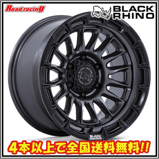 BLACK RHINO RIVAL BR025　17X8.5J　6H/139.7　+10　4本SET...
