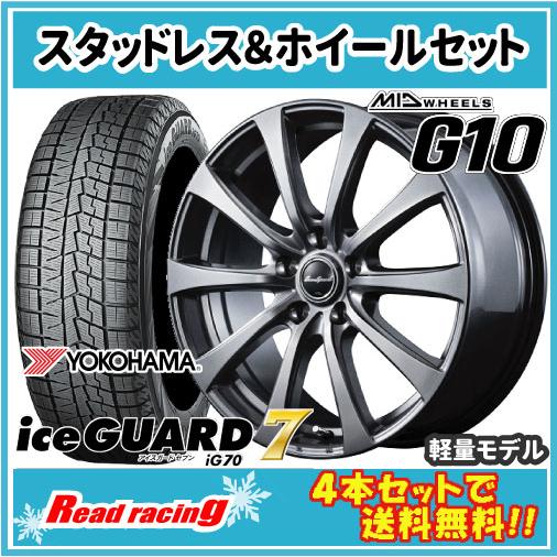 ユーロスピード G10　15X6.0J　5H/114.3　+52　国内正規品 ヨコハマ アイスガード...