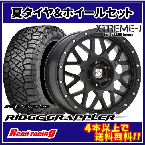 エクストリームJ XJ04　20X8.5J　6H/139.7　+48　NITTO RIDGE GRA...