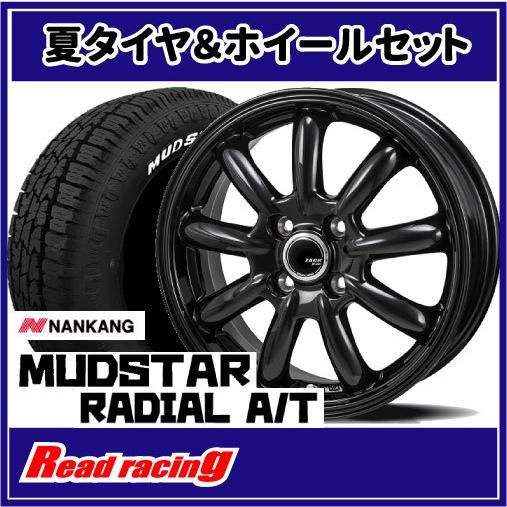 ザック JP-209　14X4.5J　4H/100　+45　ナンカン マッドスター ラジアル A/T...