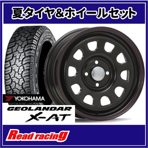 MLJ デイトナSS　14X5.0J　4H/100　+42　ヨコハマ ジオランダー X-AT G01...