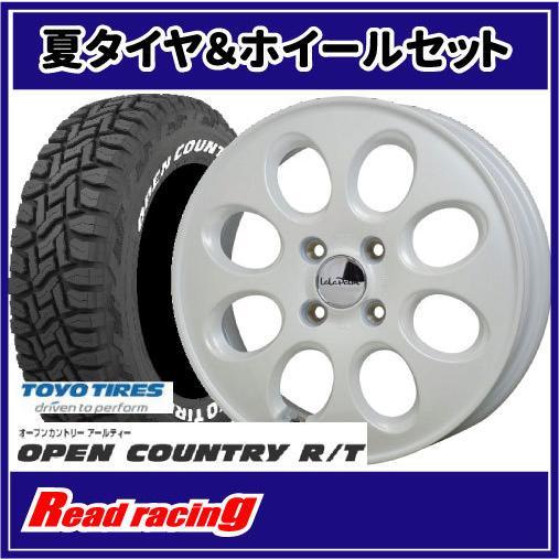 ララパーム Oval　15X4.5J　4H/100　+45　トーヨー オープンカントリー R/T　1...