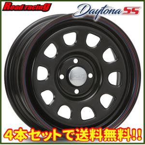 MLJ デイトナSS DAYTONA SS 15インチ 6.0J 30 4-100 BLACK ホイール1本