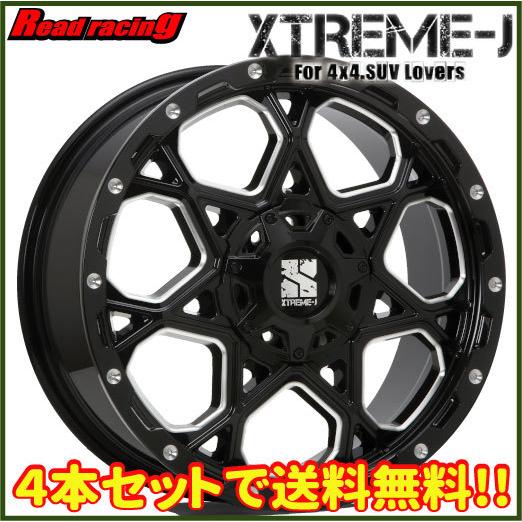 MLJ　エクストリームJ XJ06　17X7.5J　5H/114.3　+35　4本セットで￥96,8...