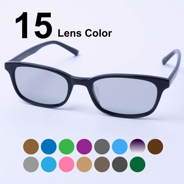 EVERNEVER レンズカラーで選ぶサングラス（ふつう〜やや大きめサイズ） サングラス メンズ お...