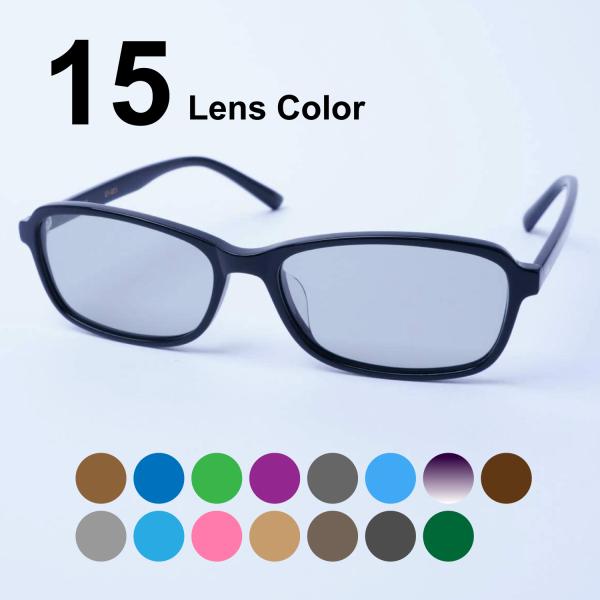 EVERNEVER レンズカラーで選ぶサングラス（やや小さめ〜ふつうサイズ） サングラス メンズ 小...