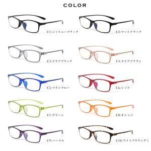 老眼鏡 シニアグラス おしゃれ ブルーライトカ...の詳細画像1
