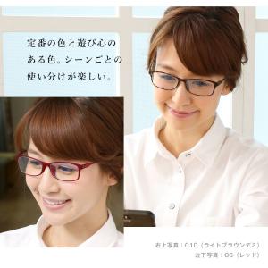 老眼鏡 シニアグラス おしゃれ ブルーライトカ...の詳細画像4