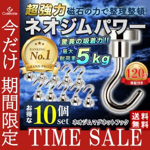 マグネットフック 強力 10個セット おしゃれ 北欧 ネオジム磁石 ネオジウム磁石 マグネット 磁石 フック キッチン用 業務用 壁掛け用 北欧風