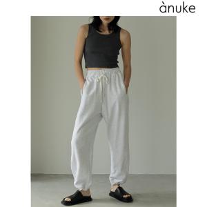 予約商品/anuke アンヌーク Drawstring Sweat Pants 62410713 4...