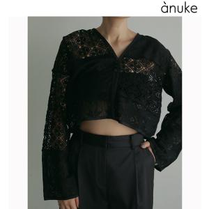 anuke（アンヌーク） FINAL SALE60%OFF トップス Patchwork Lace