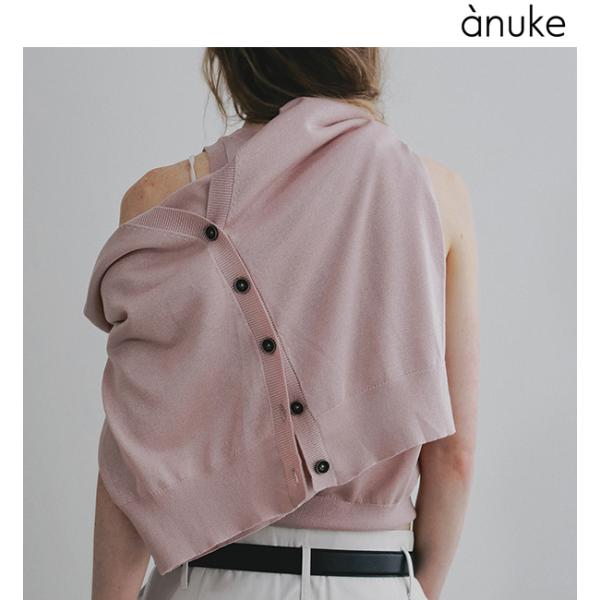 GWも即日発送/anuke アンヌーク Highgauge Sheer Cardigan 62610...