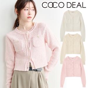 完売品 COCO DEAL ココディール レースドッキングニット ココディール（COCO DEAL） 【SOLD OUT】COCODEAL レースドッキング